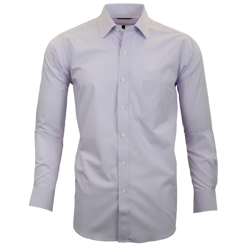 Manchester Camisa Vestir Algodón - Poliéster - Manga Larga - Manchester