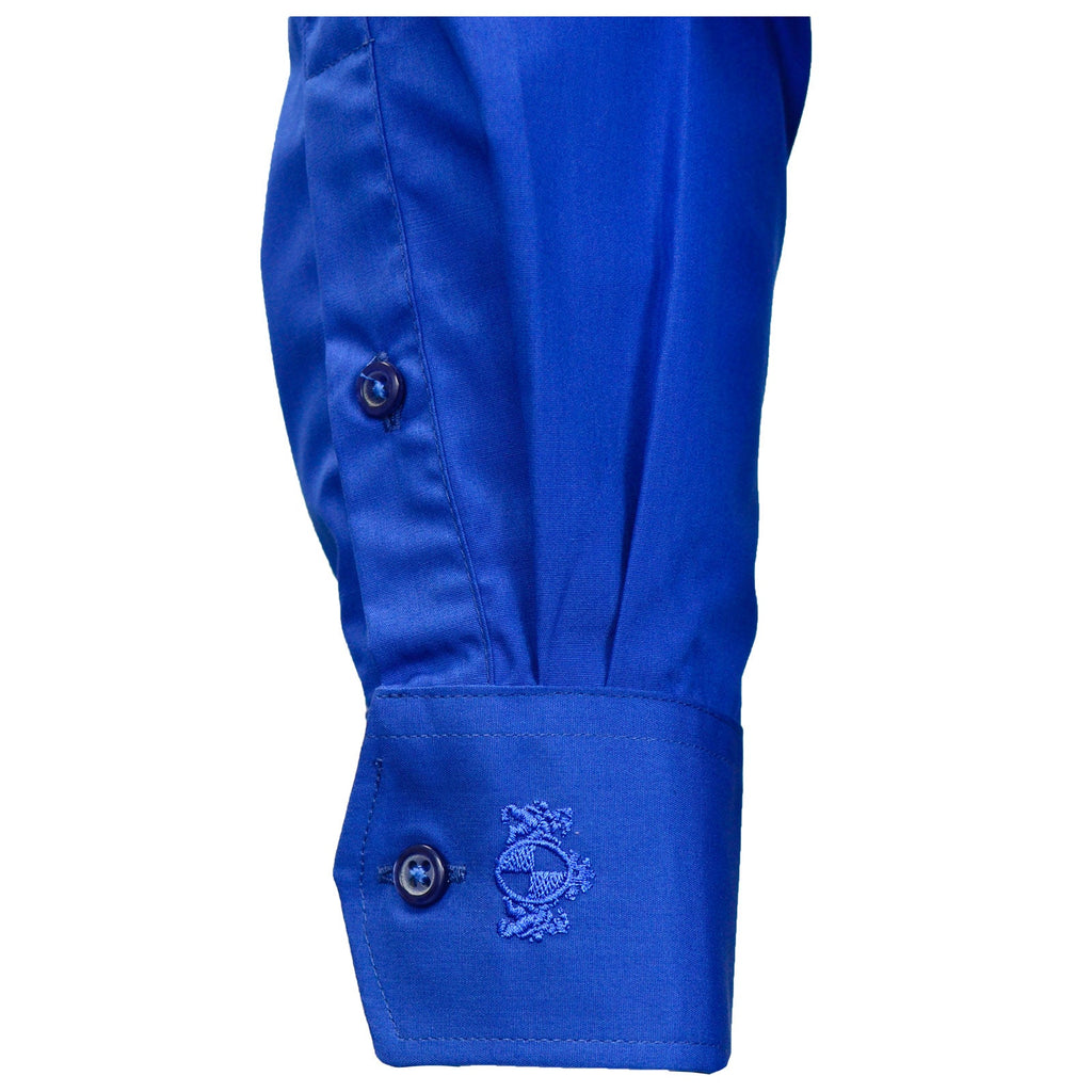 Manchester Camisa Vestir Algodón - Poliéster - Manga Larga - Manchester