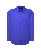 Manchester Camisa Vestir Algodón - Poliéster - Manga Larga - Manchester