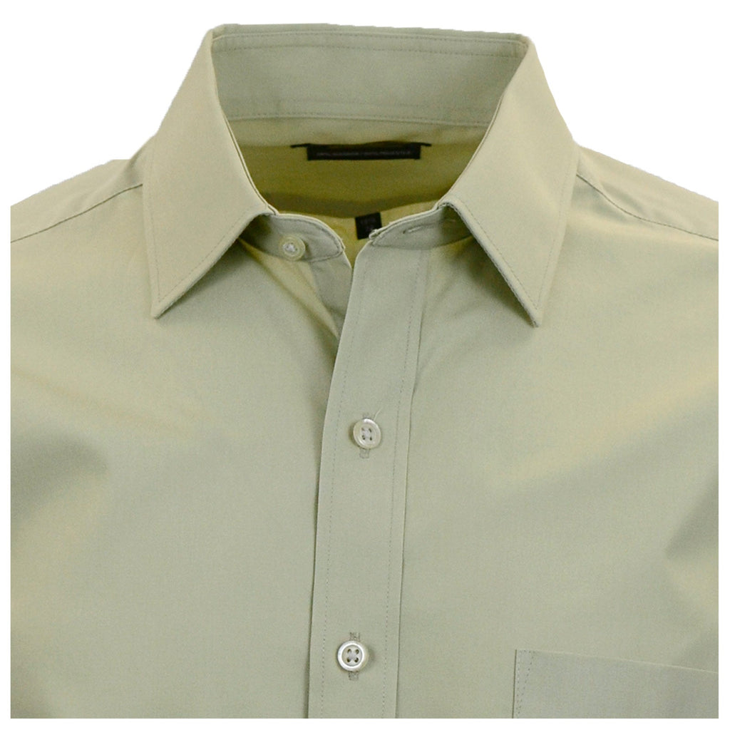 Manchester Camisa Vestir Algodón - Poliéster - Manga Larga - Manchester