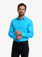Manchester Camisa Vestir Algodón-Poliéster - Manga Larga - Manchester