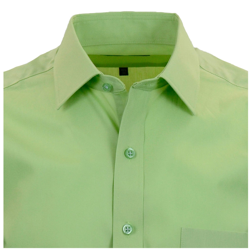 Manchester Camisa Vestir Algodón - Poliéster - Manga Larga - Manchester