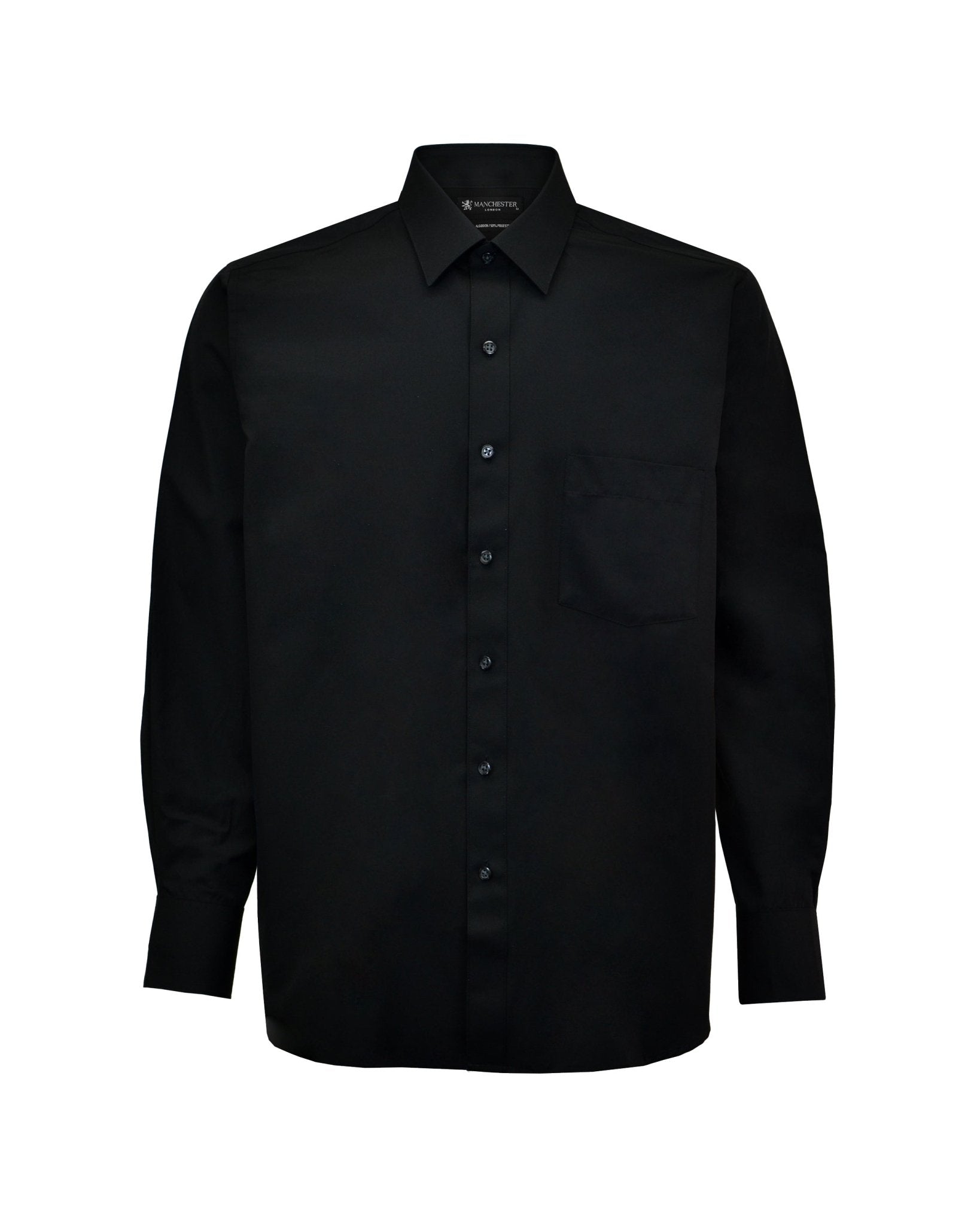 Manchester Camisa Vestir Algodón-Poliéster - Manga Larga - Manchester
