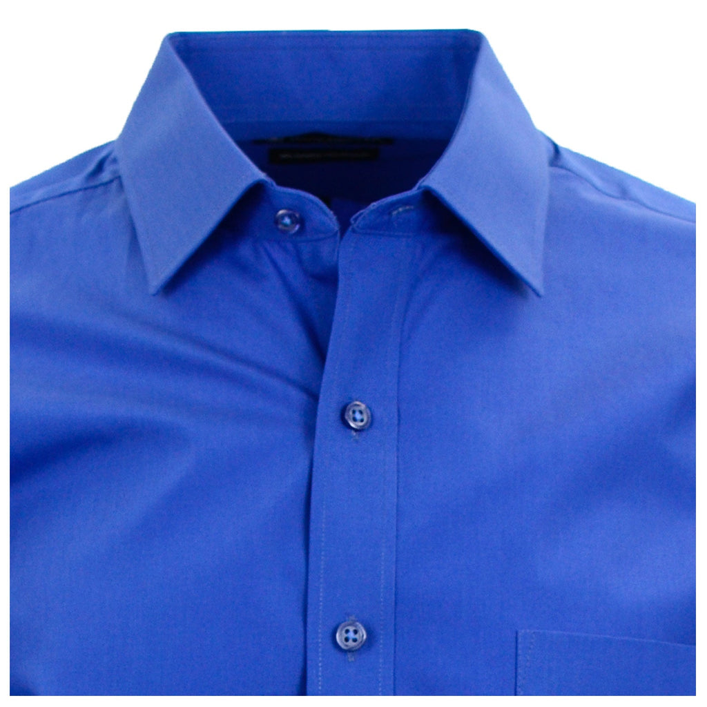 Manchester Camisa Vestir Algodón - Poliéster - Manga Larga - Manchester