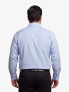 Manchester Camisa Vestir Big And Tall Cuello Ajustable Cuadros - Manchester