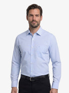 Manchester Camisa Vestir Cuadros Un Bolsillo - Manchester