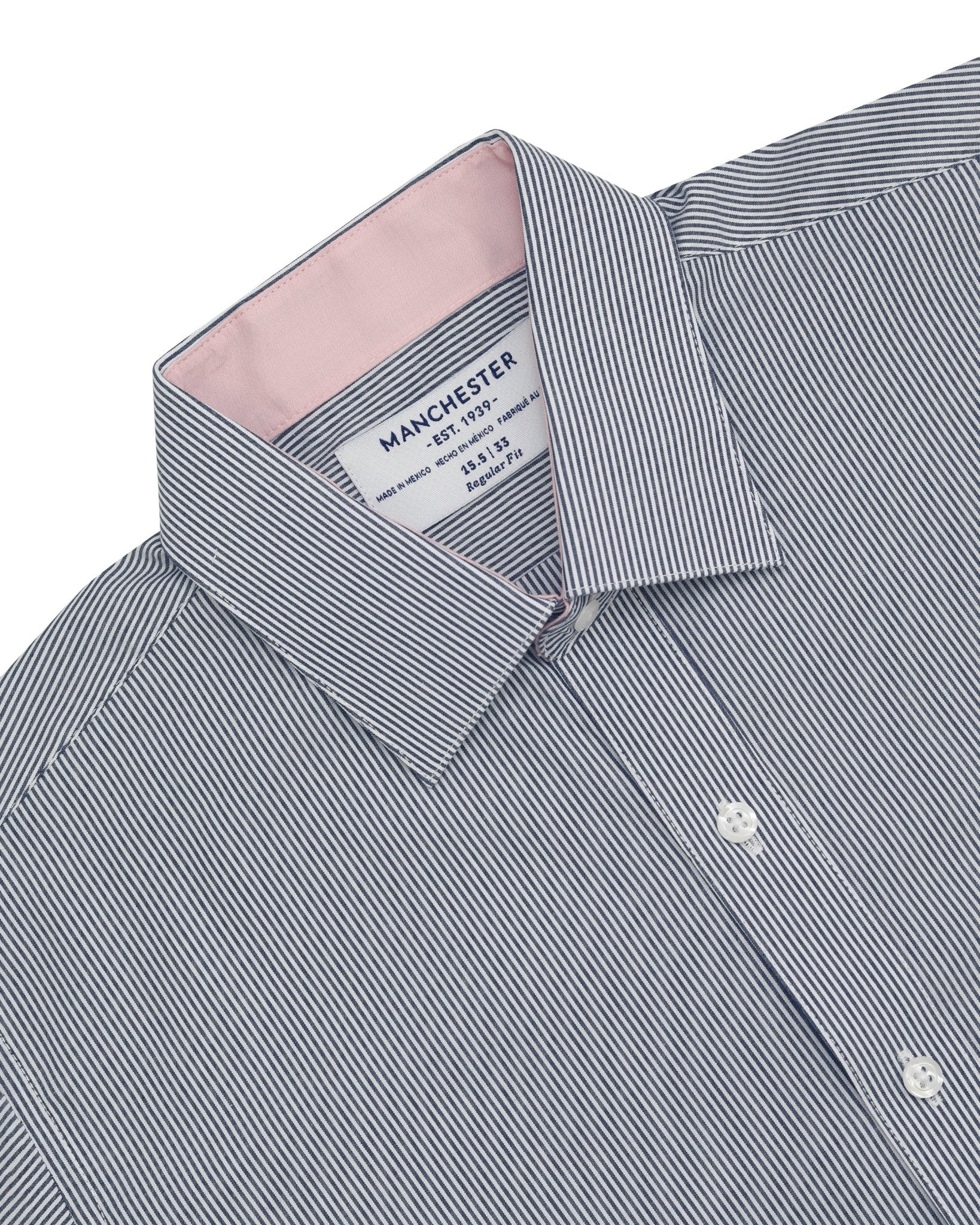 Manchester Camisa Vestir Elite 100% Algodón Lisa - Manchester