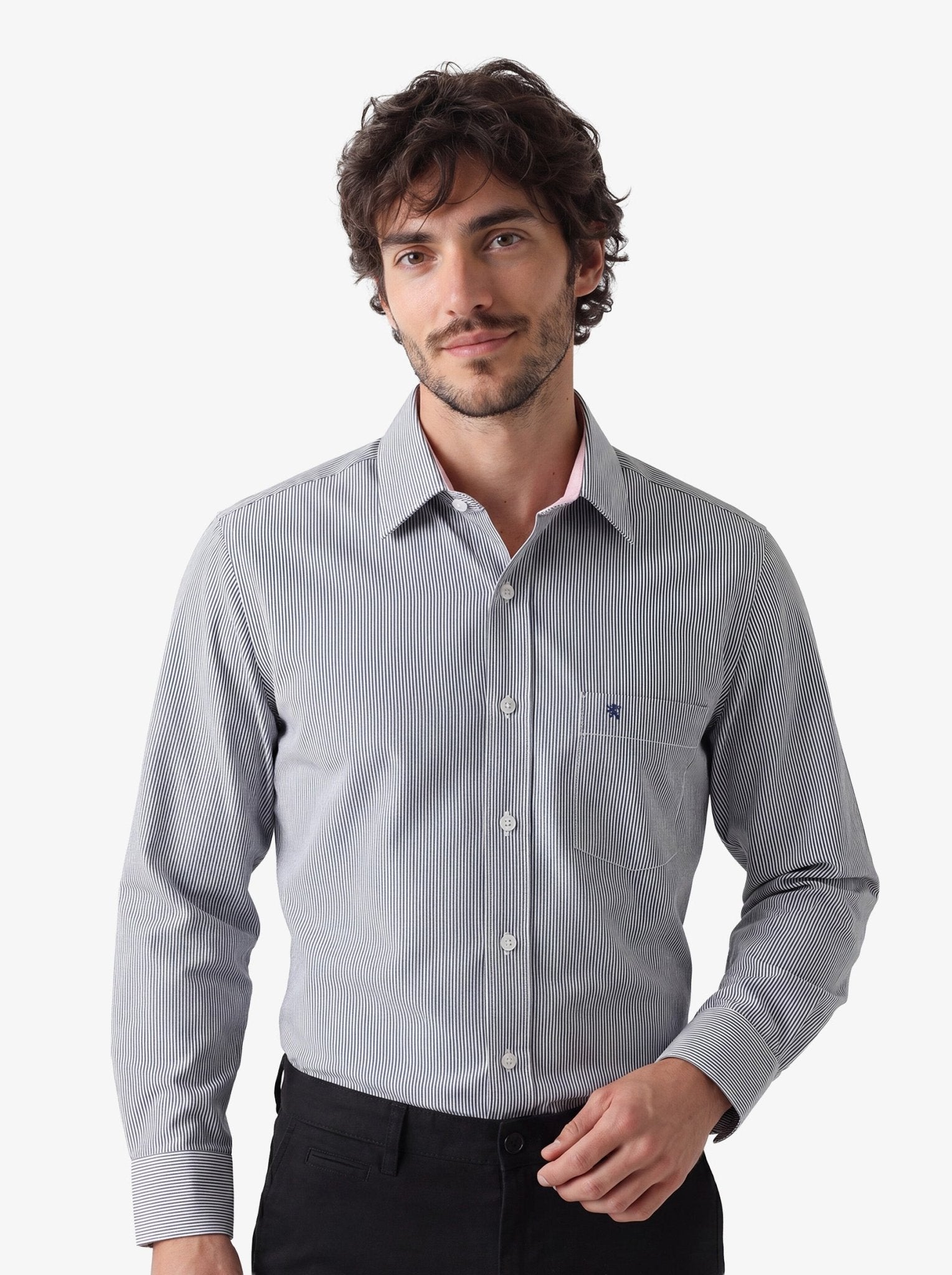Manchester Camisa Vestir Elite 100% Algodón Lisa - Manchester