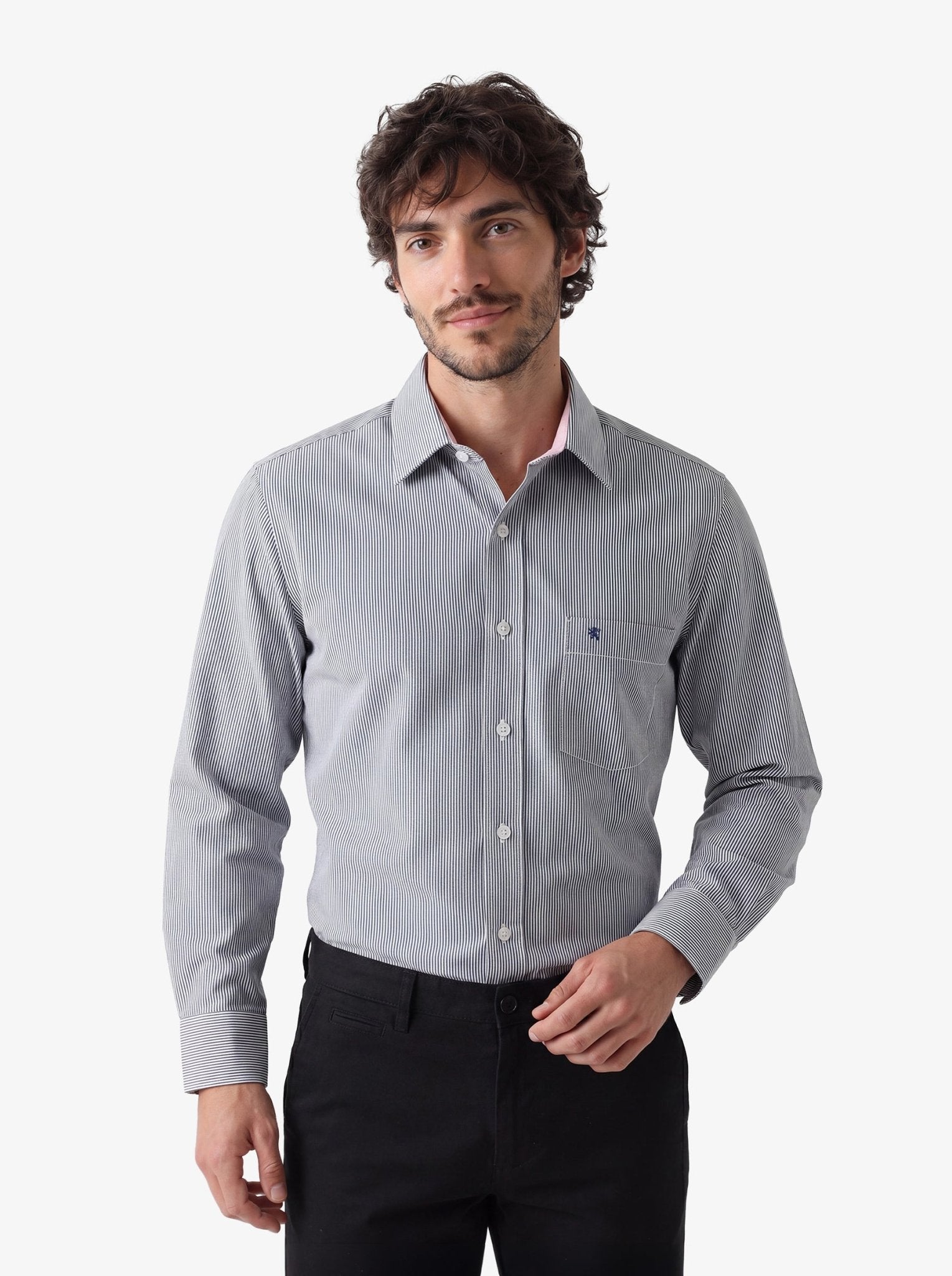 Manchester Camisa Vestir Elite 100% Algodón Lisa - Manchester