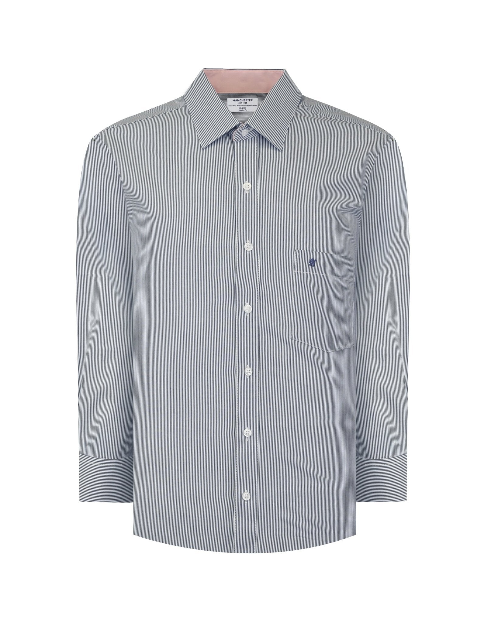 Manchester Camisa Vestir Elite 100% Algodón Lisa - Manchester