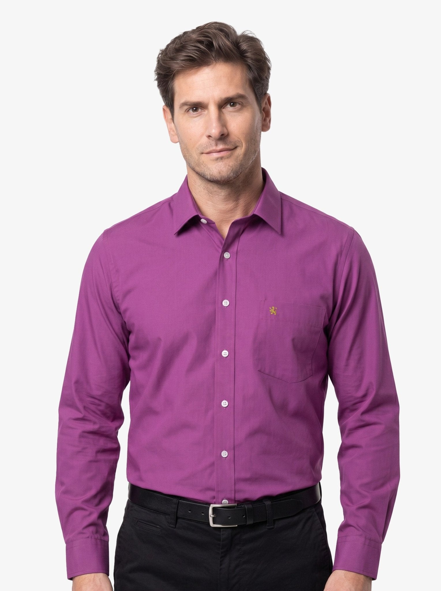 Manchester Camisa Vestir Elite 100% Algodón - Manga Larga - Manchester