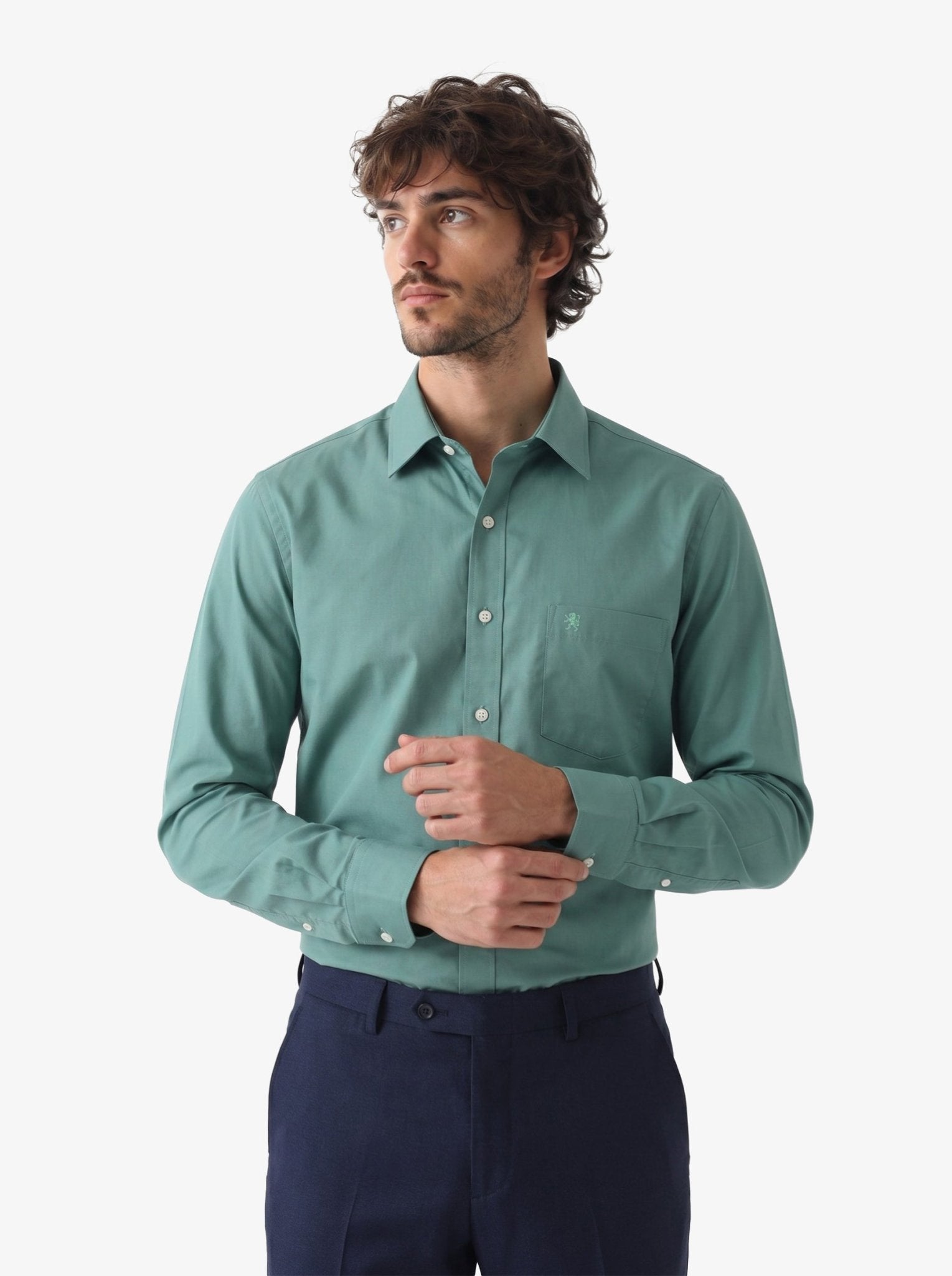 Manchester Camisa Vestir Elite 100% Algodón - Manga Larga - Manchester