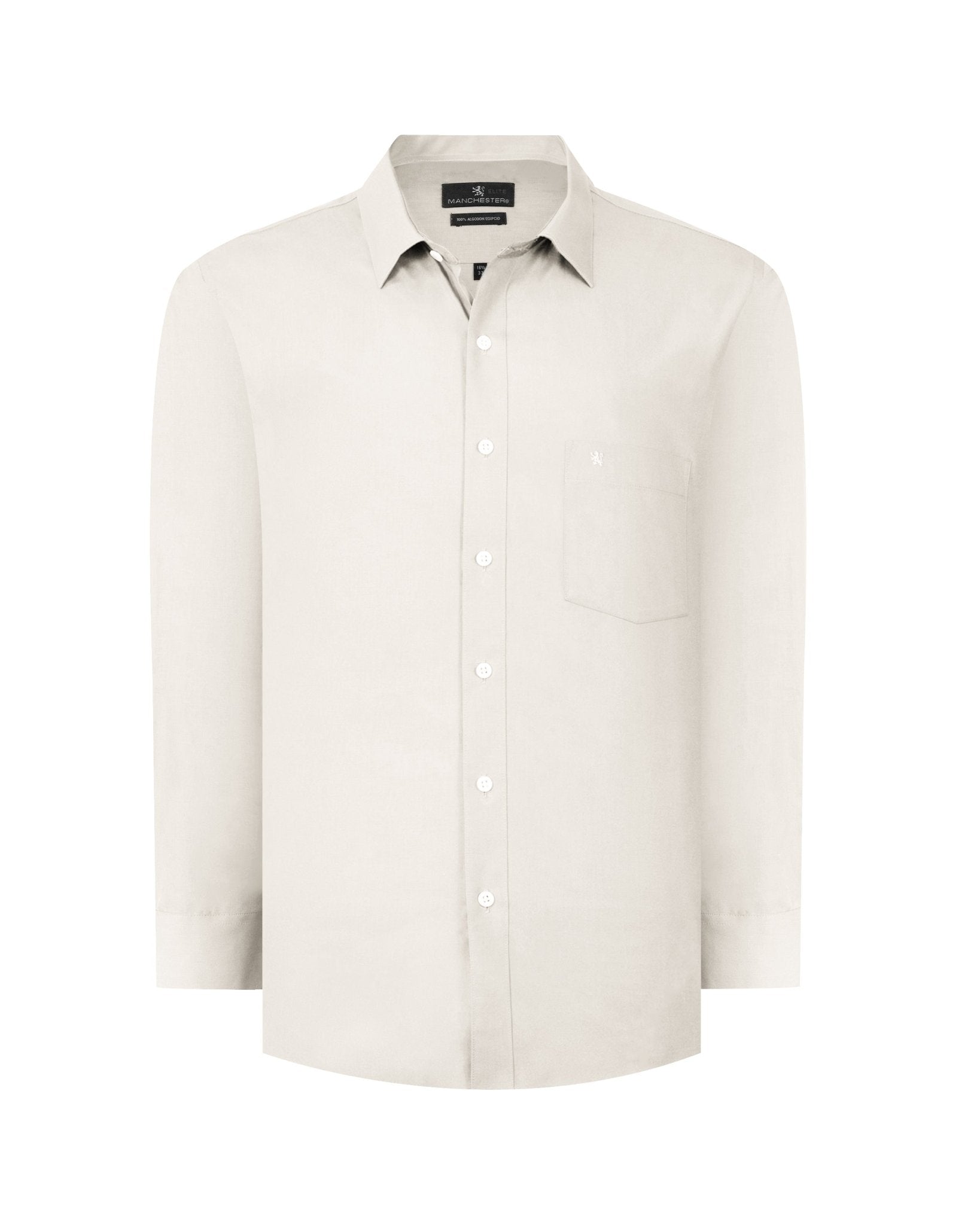 Manchester Camisa Vestir Elite 100% Algodón - Manga Larga - Manchester