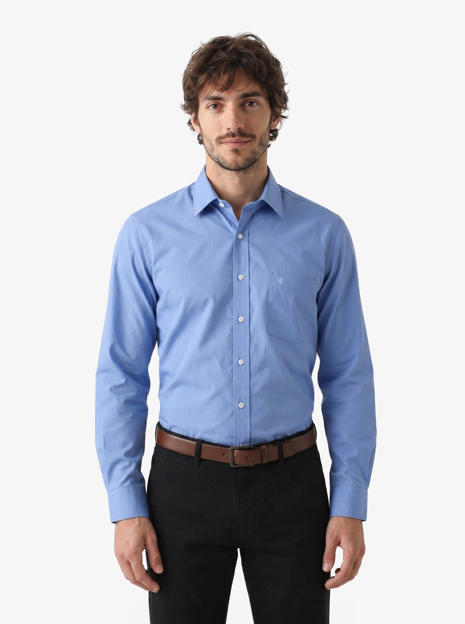 Manchester Camisa Vestir Elite 100% Algodón - Manga Larga - Manchester