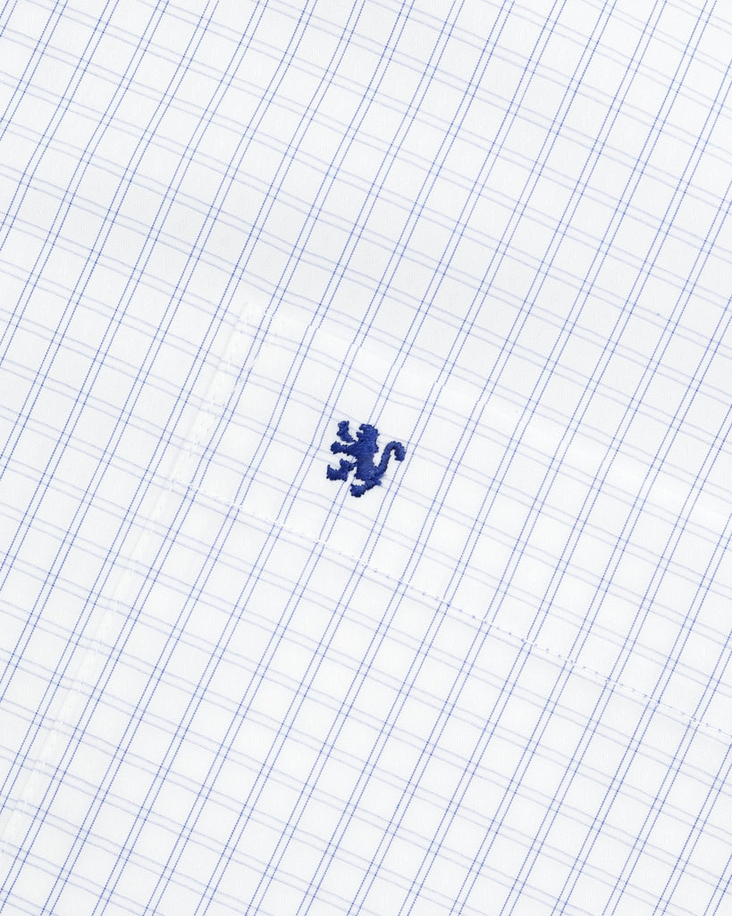 Manchester Camisa Vestir Elite 100% Algodón Wrinkle Free Manga Larga - Manchester