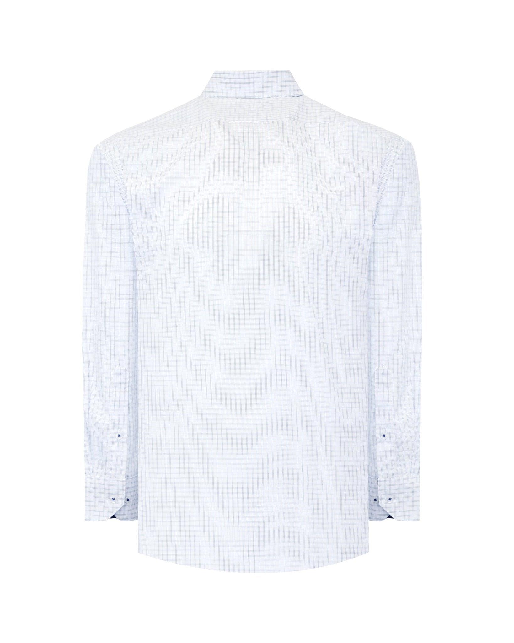 Manchester Camisa Vestir Elite 100% Algodón Wrinkle Free Manga Larga - Manchester