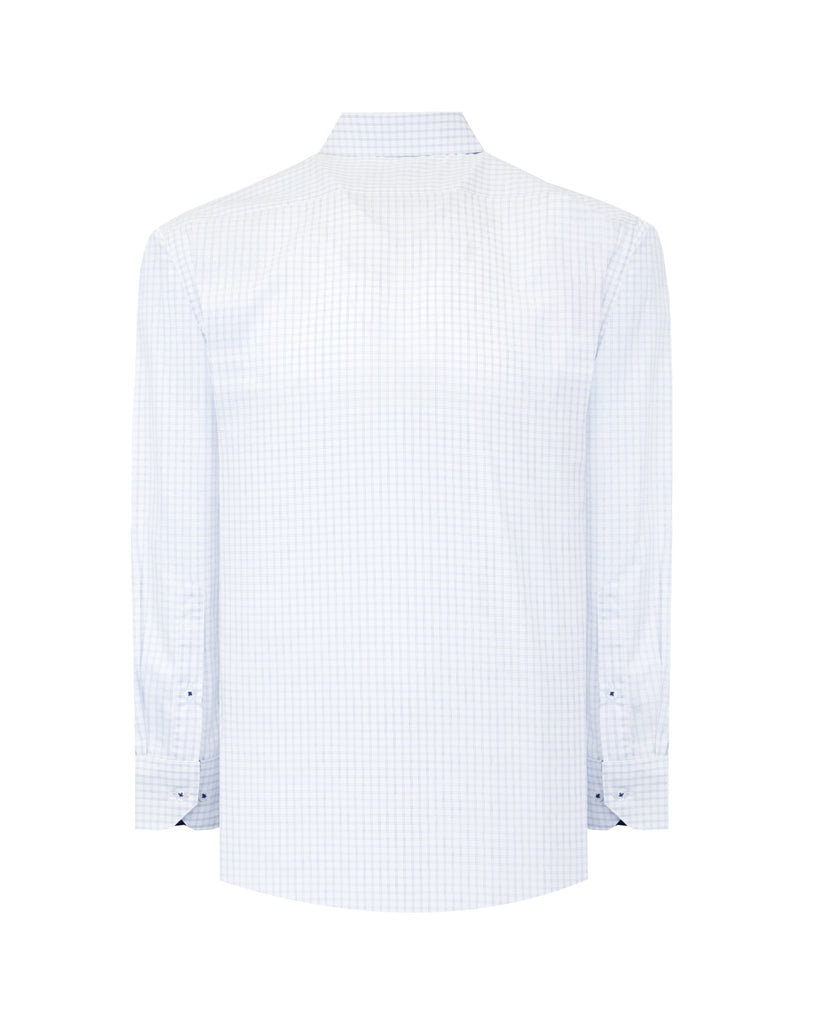 Manchester Camisa Vestir Elite 100% Algodón Wrinkle Free Manga Larga - Manchester