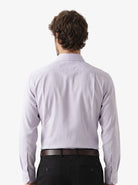 Manchester Camisa Vestir Formal Morada - Cuello Ajustable - Manchester