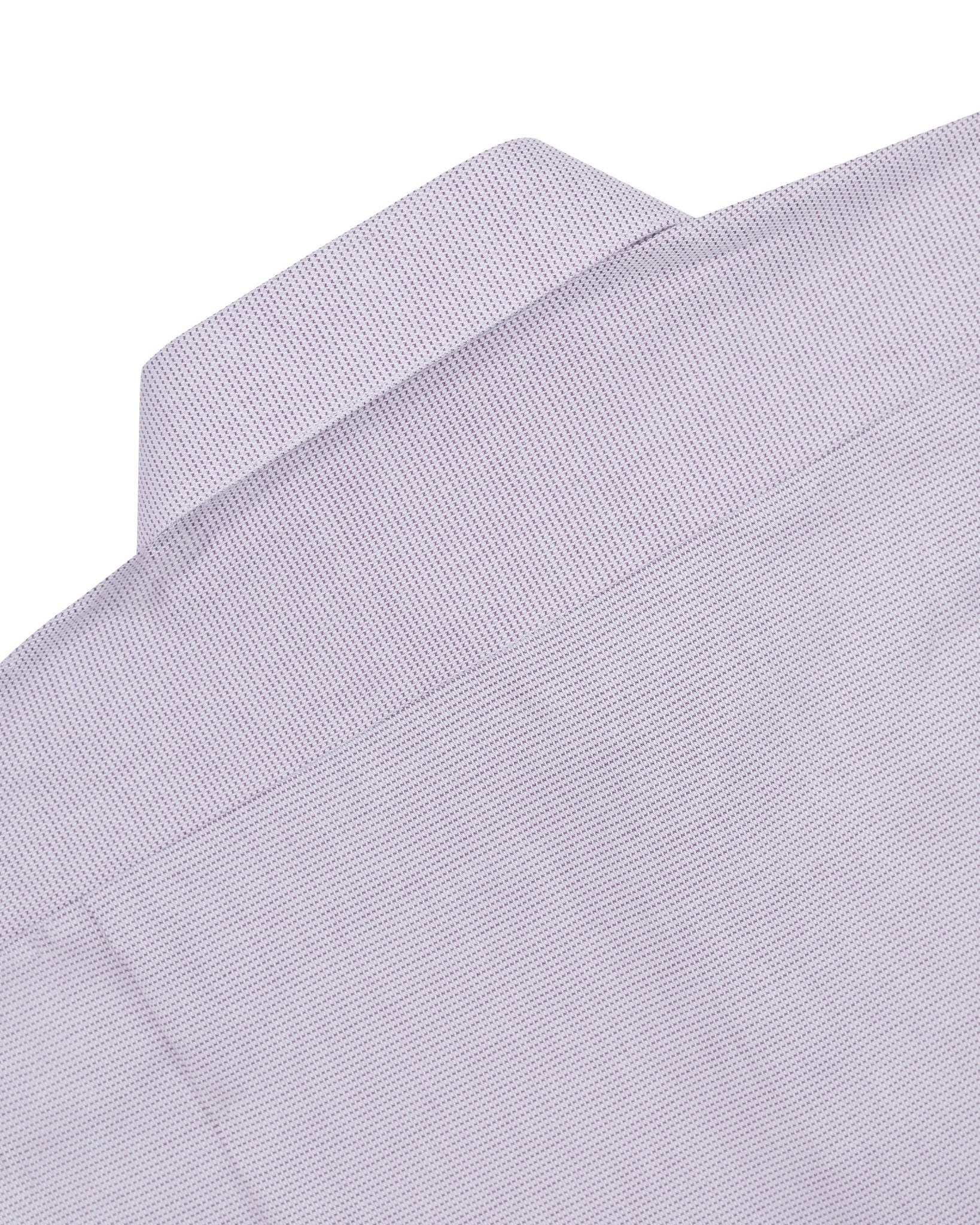 Manchester Camisa Vestir Formal Morada - Cuello Ajustable - Manchester