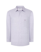 Manchester Camisa Vestir Formal Morada - Cuello Ajustable - Manchester