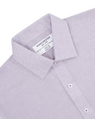 Manchester Camisa Vestir Formal Morada - Cuello Ajustable - Manchester
