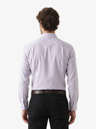 Manchester Camisa Vestir Formal Morada - Cuello Ajustable - Manchester