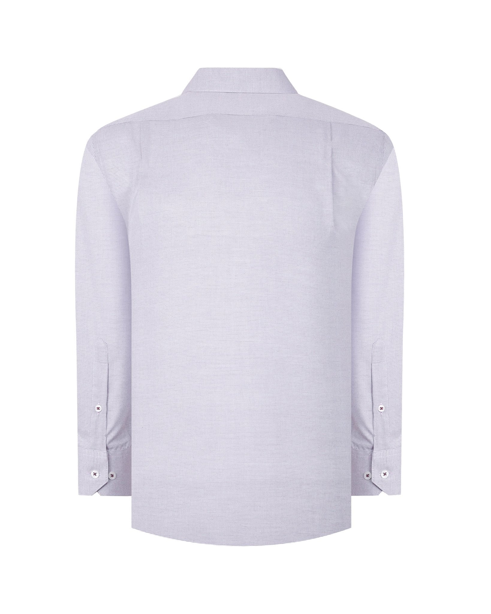 Manchester Camisa Vestir Formal Morada - Cuello Ajustable - Manchester