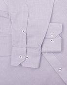 Manchester Camisa Vestir Formal Morada - Cuello Ajustable - Manchester