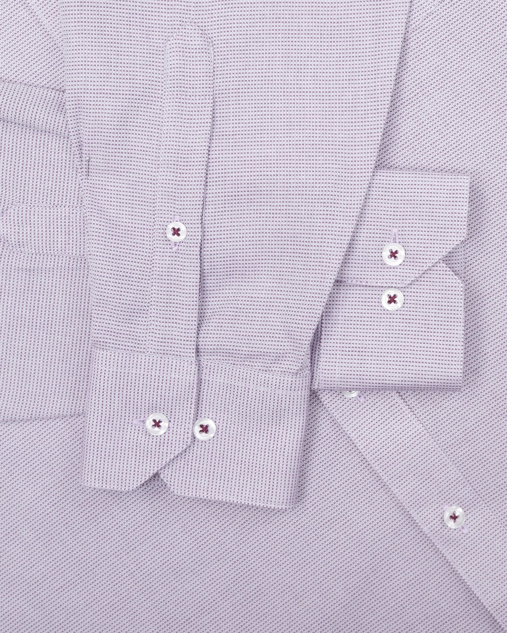 Manchester Camisa Vestir Formal Morada - Cuello Ajustable - Manchester