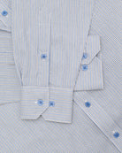 Manchester Camisa Vestir Raya Vertical Fina Un Bolsillo - Manchester