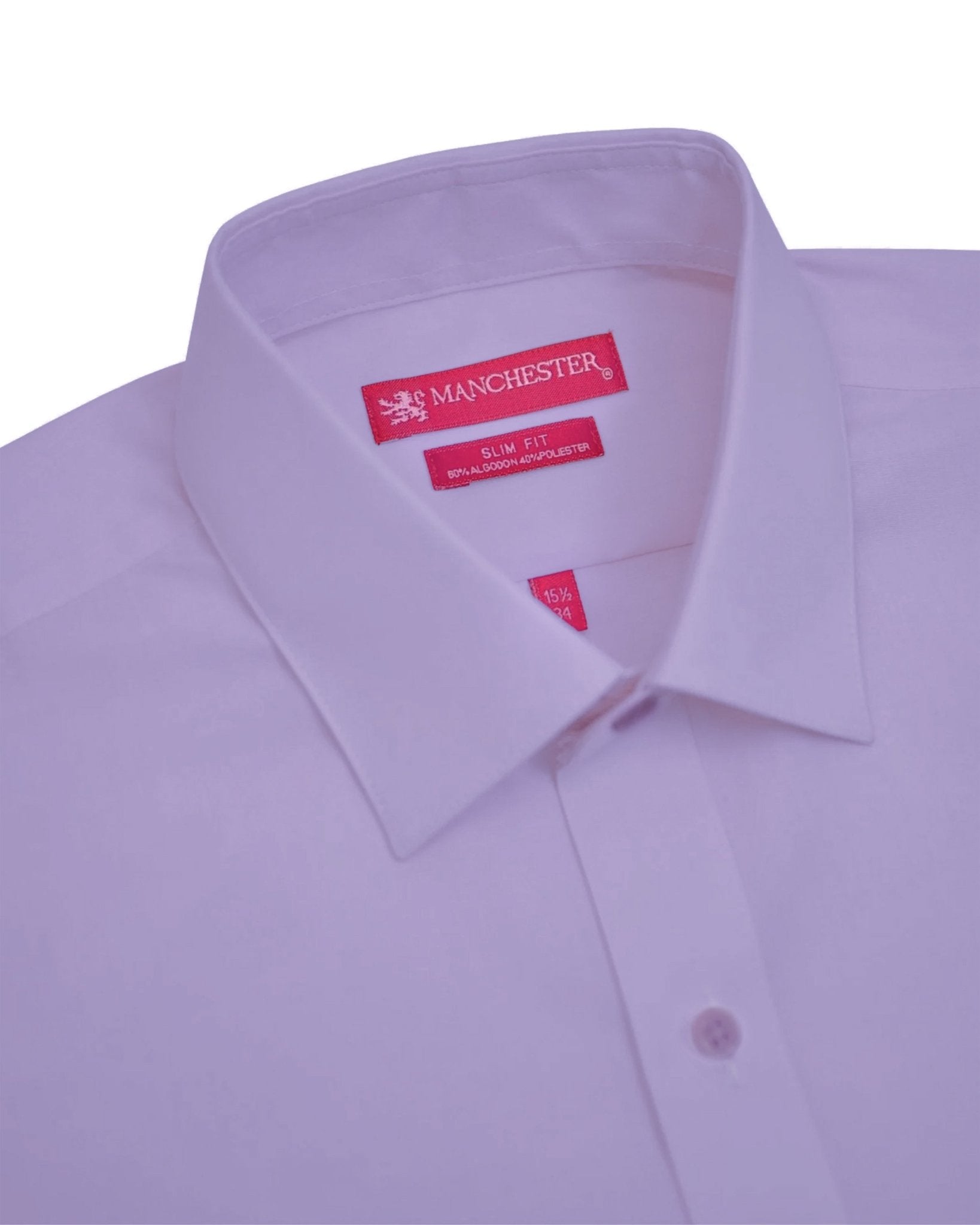 Manchester Camisa Vestir Slim Fit 100% Algodón - Manga Larga - Manchester