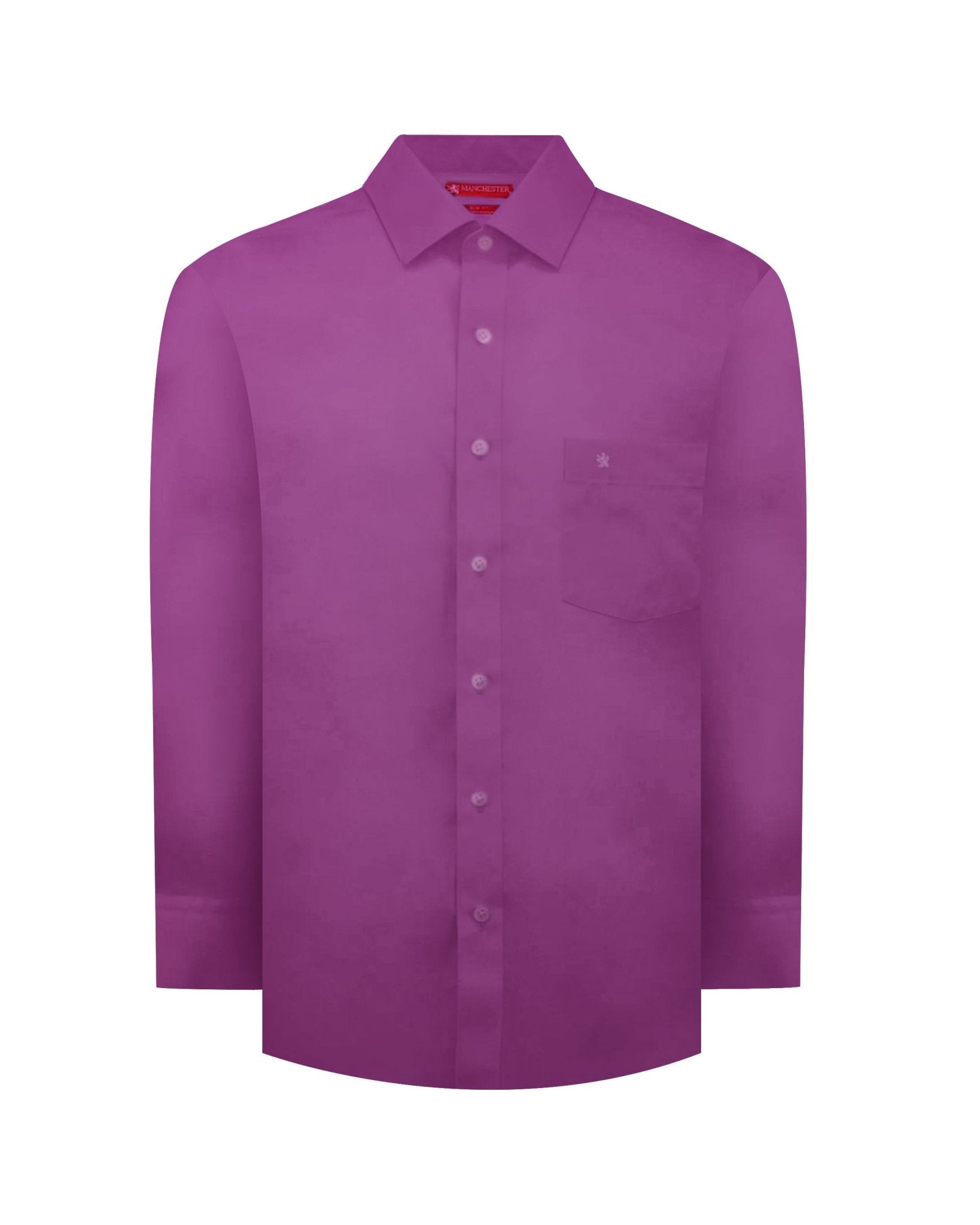 Manchester Camisa Vestir Slim Fit 100% Algodón - Manga Larga - Manchester
