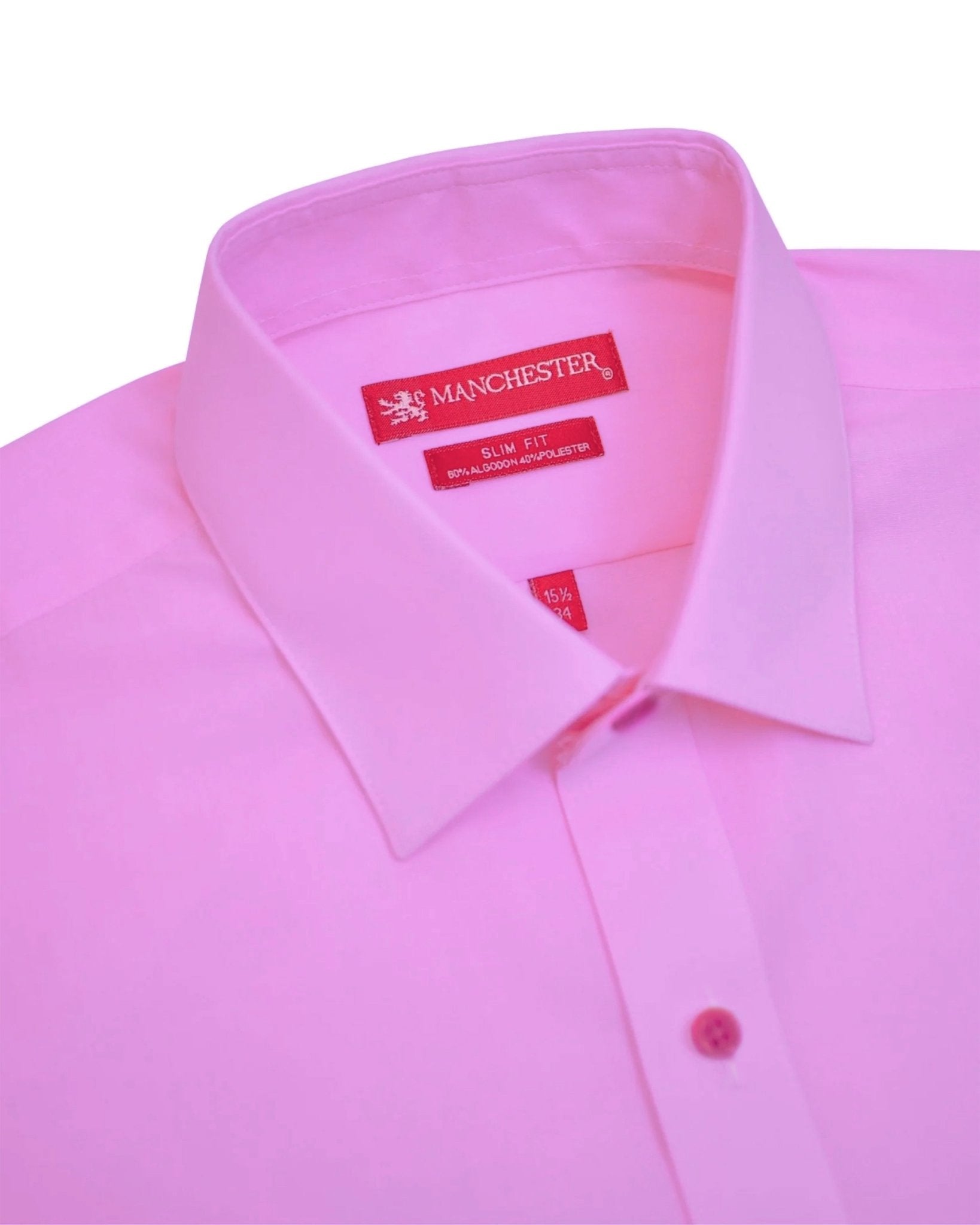 Manchester Camisa Vestir Slim Fit 100% Algodón - Manga Larga - Manchester