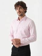 Manchester Camisa Vestir Slim Fit Algodón-Poliéster - Manga Larga - Manchester