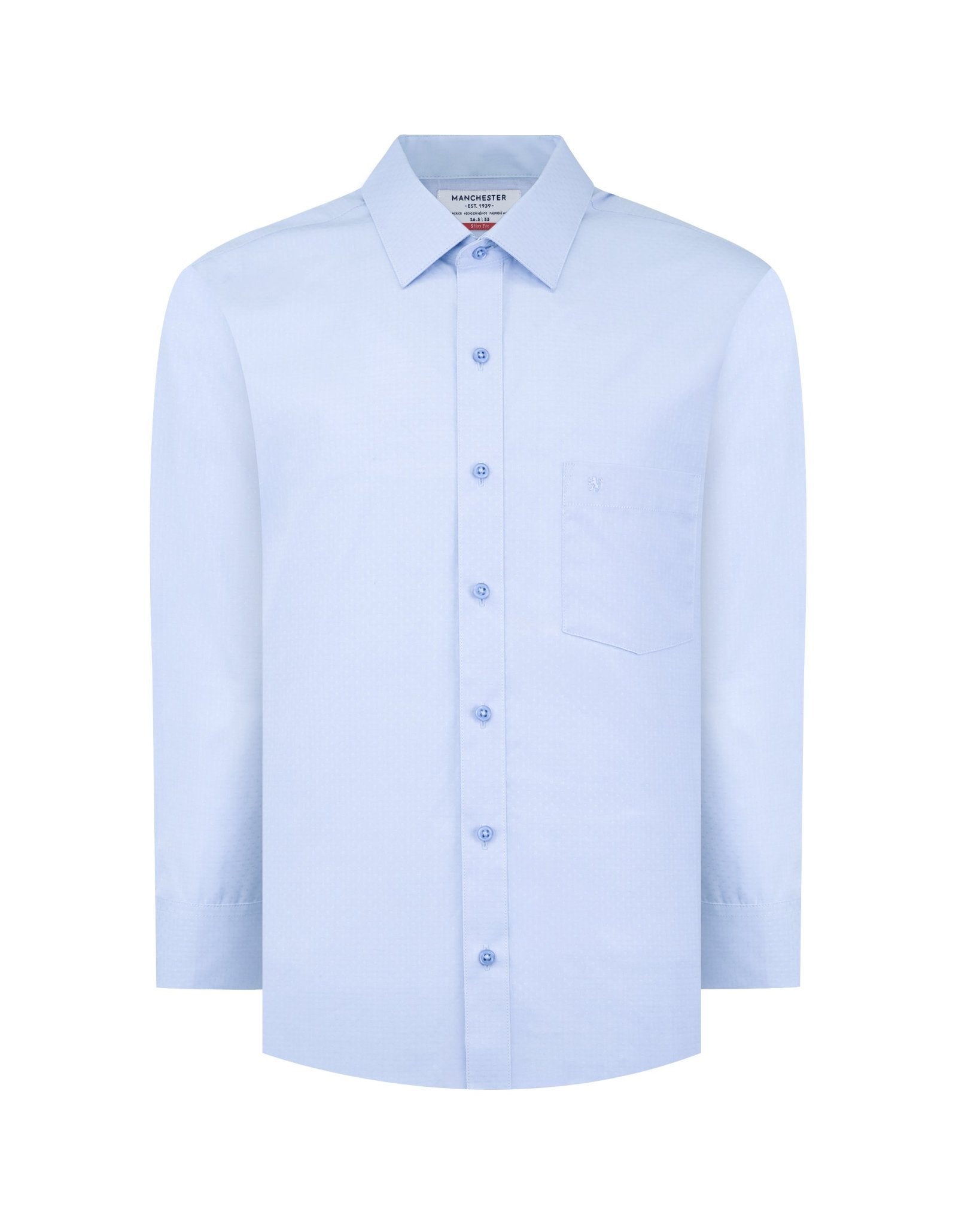 Manchester Camisa Vestir Slim Fit Lisa - Manchester