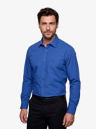 Modelo Manchester Camisa Vestir Slim Fit Manga Larga para hombre