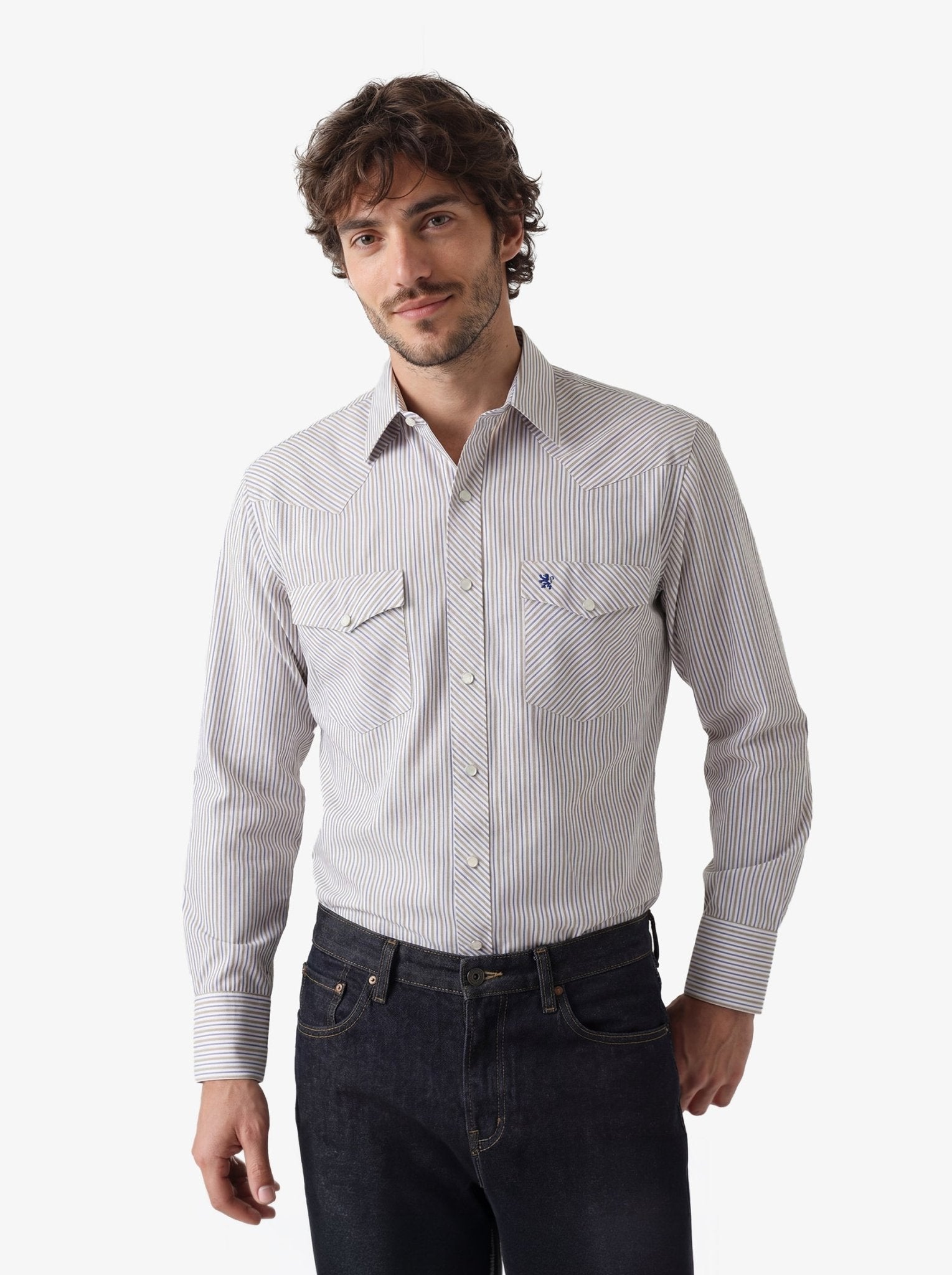 Manchester Camisa Western Premium Casual Sofisticado - Manchester