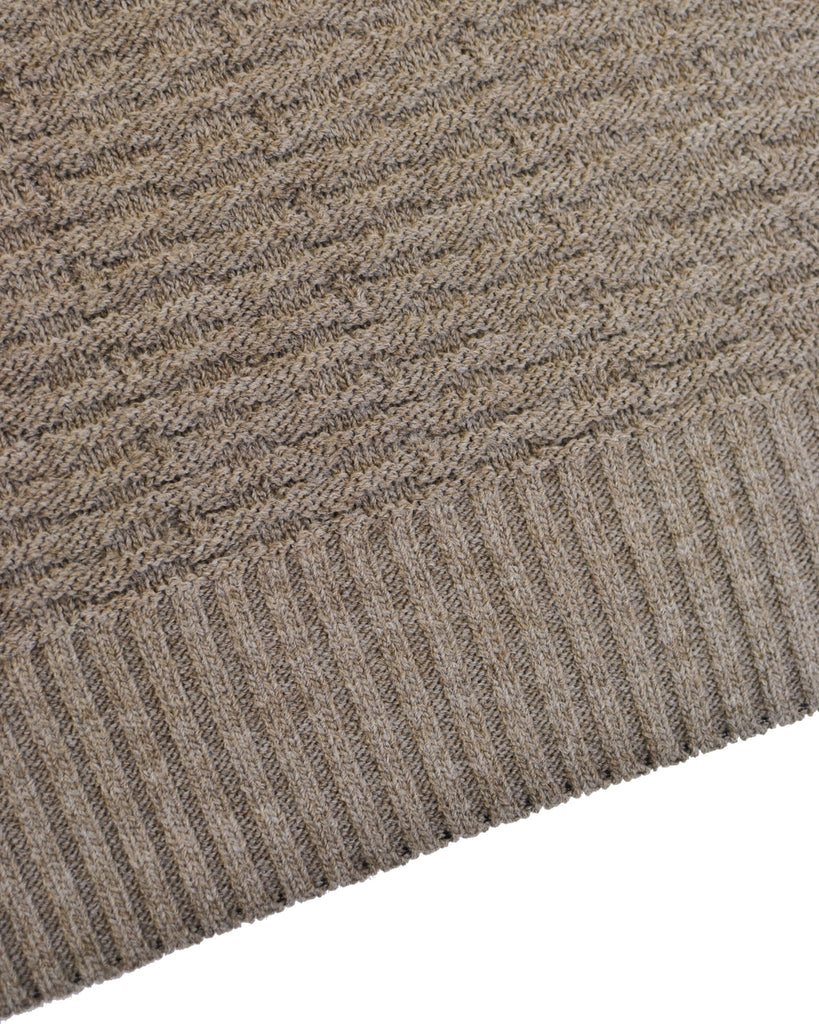 Manchester Chaleco Cafe Tejido - Manchester