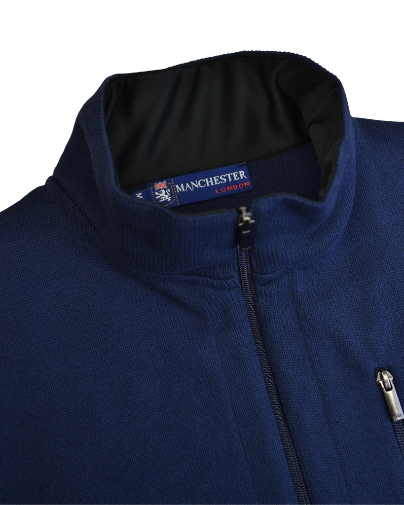 Manchester Chaleco Cuello Alto y Zipper - Manchester