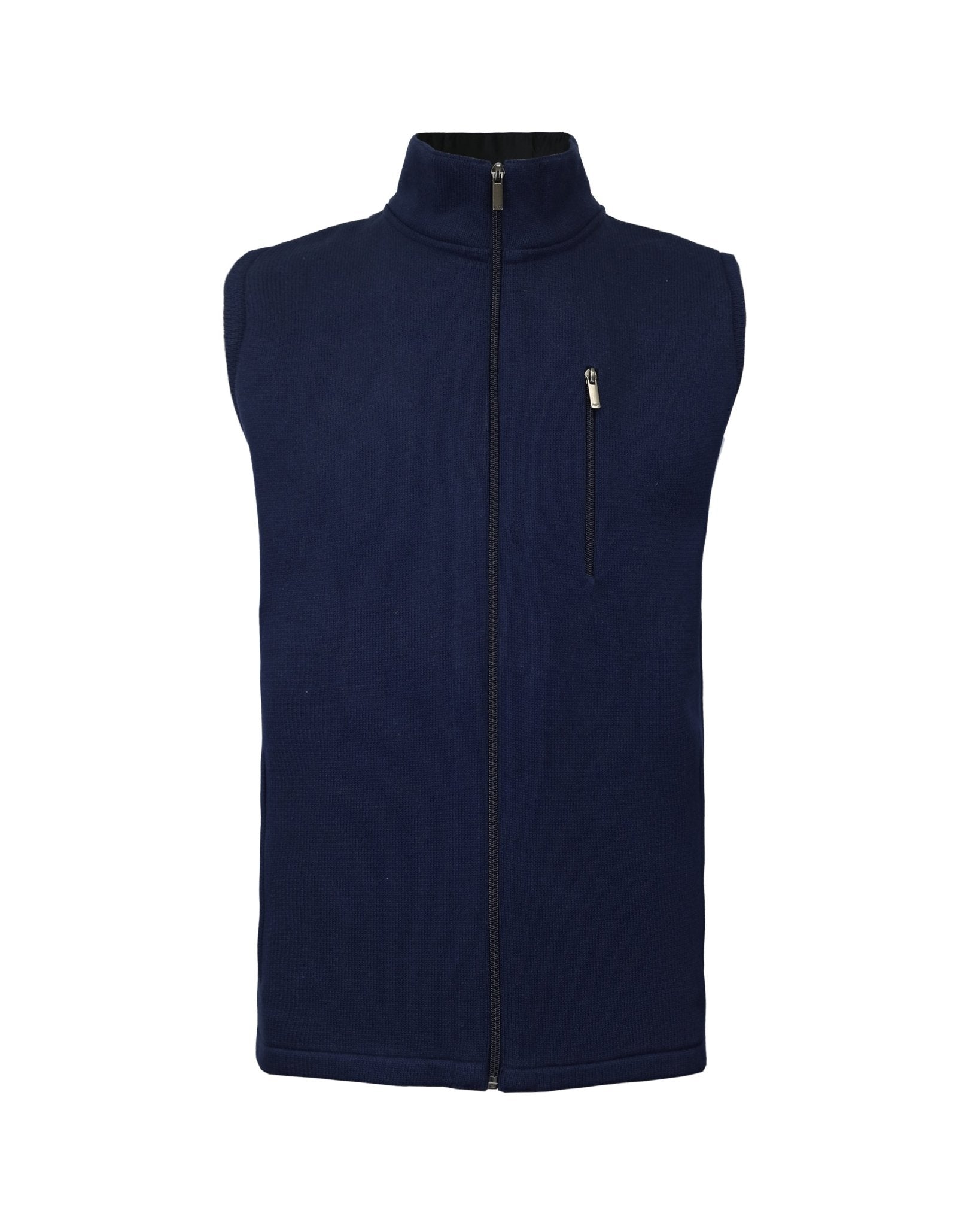 Manchester Chaleco Cuello Alto y Zipper - Manchester