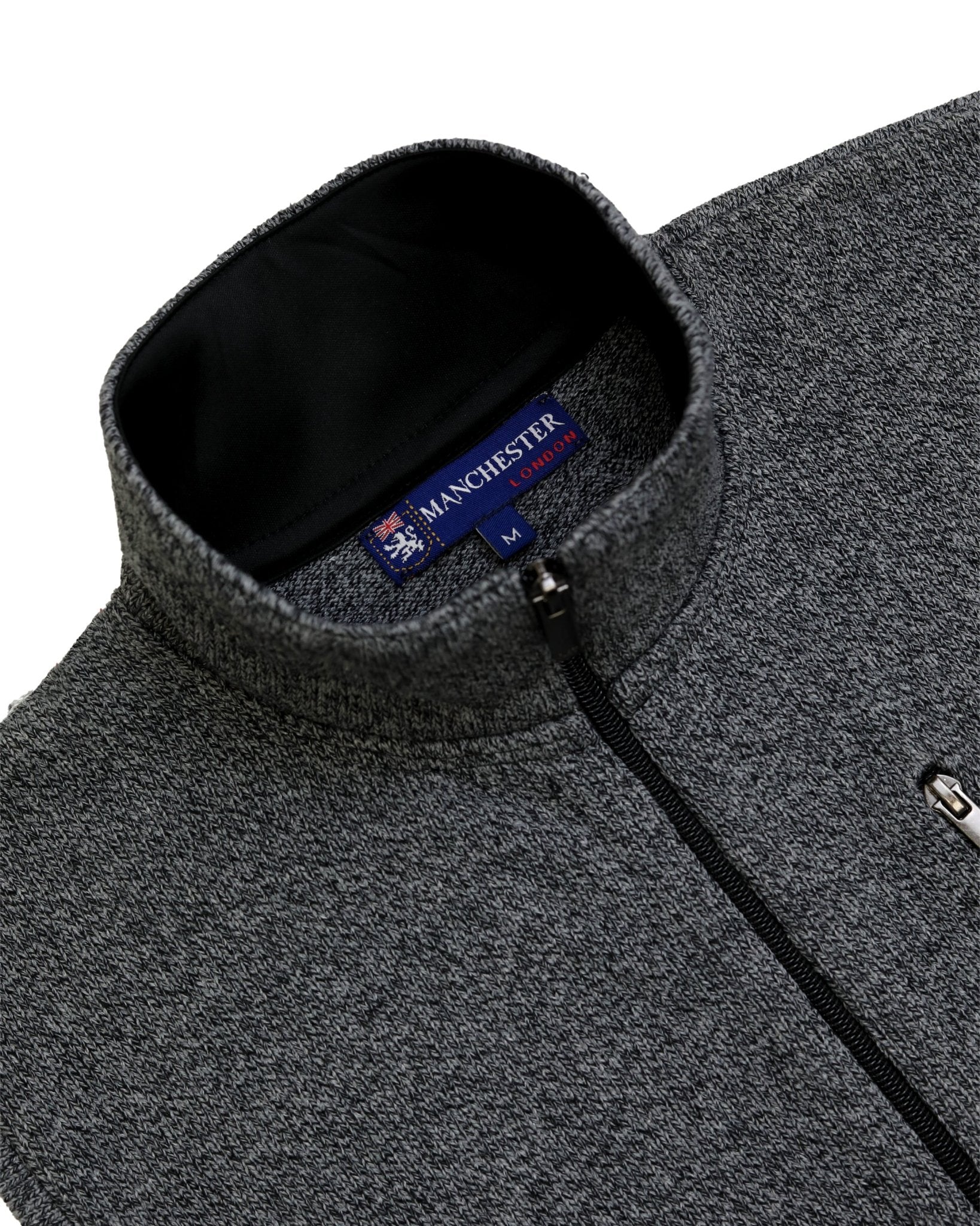 Manchester Chaleco Cuello Alto y Zipper - Manchester