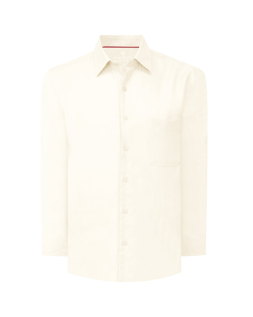 Manchester Elite Camisa Casual Lino - Manchester