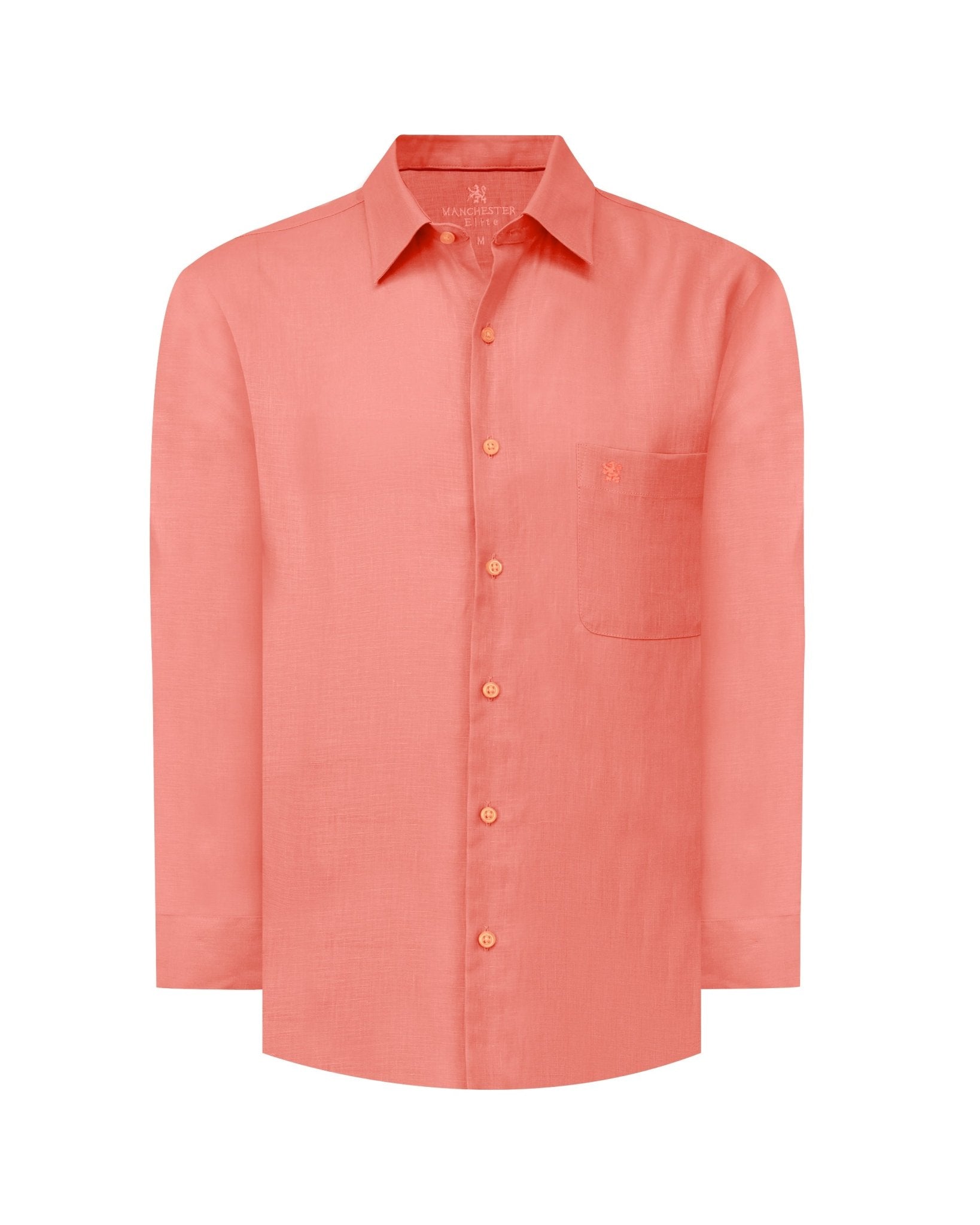 Manchester Elite Camisa Casual Lino - Manchester