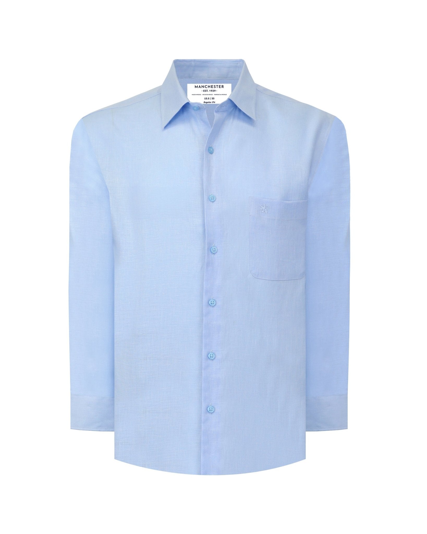 Manchester Elite Camisa Casual Lino - Manchester