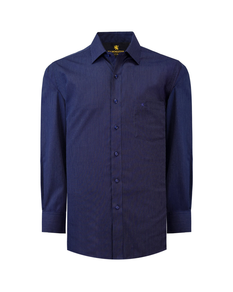 Manchester Elite Camisa de Vestir Algodón Wrinkle Free - Manchester