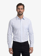 Manchester Elite Camisa de Vestir Algodón Wrinkle Free - Manchester