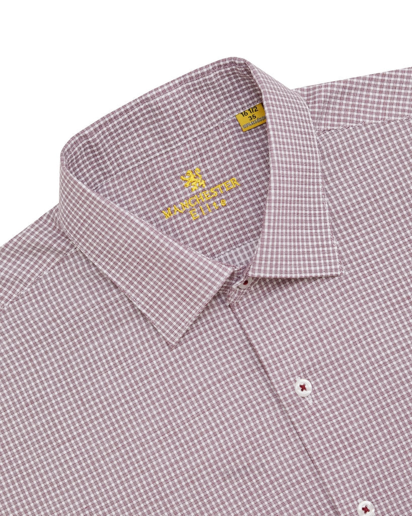 Manchester Elite Camisa de Vestir Algodón Wrinkle Free - Manchester