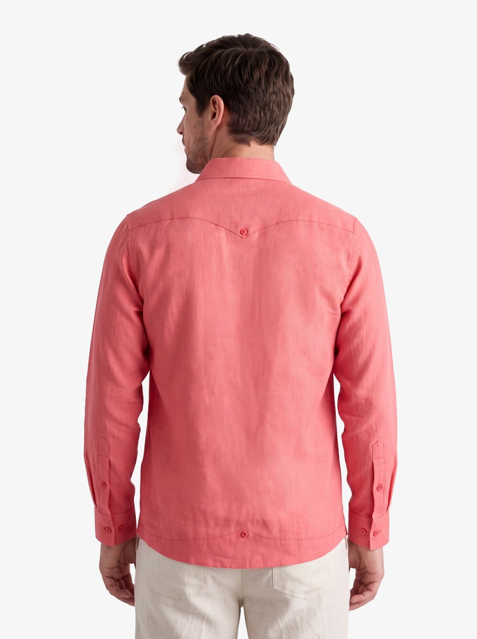 Manchester Guayabera 55% Lino / 45% Algodón - Manchester