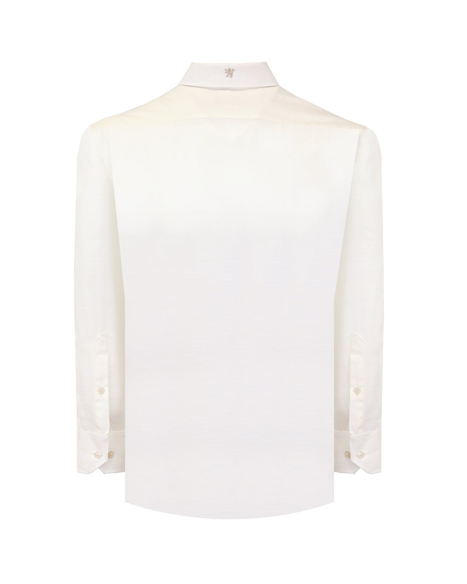 Manchester Guayabera Alforzas Artesanales - Sin Bolsas - Manga Larga - Manchester