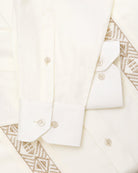 Manchester Guayabera Alforzas Artesanales - Sin Bolsas - Manga Larga - Manchester